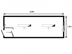 Блок-контейнер 6м жилой для строительных объектов в Горячем Ключе